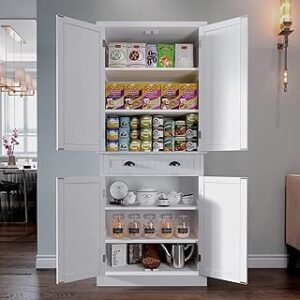 Pantry Storage Cabinet with Drawer