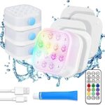 Homly Rechargeable Submersible Pool Lights