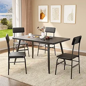 Gizoon Dining Table Set for 4