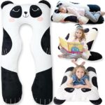 This image shows the result of Panda Body Pillow for Kids