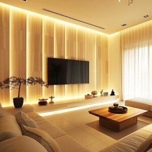 This image shows the result of LED Strip Light 3000K Warm White