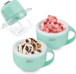 This image show the result of DASH My Mug Ice Cream Maker Machine