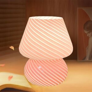 This image shows the result of Glass Table Bedside Lamps Translucent