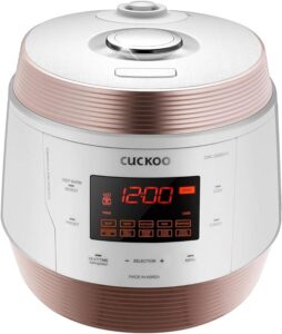 This image shows the result of 5QT Cuckoo Electric Pressure Cooker