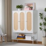 This image is shows the result of LEVNARY Large Armoire Wardrobe for Clothes