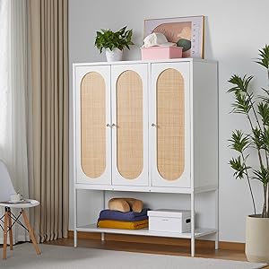 This image is shows the result of LEVNARY Large Armoire Wardrobe for Clothes