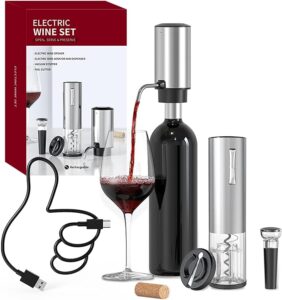 CIRCLE JOY Electric Wine Opener Set