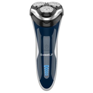 This image shows the result of Electric Razor for Men SweetLF 100% Waterproof