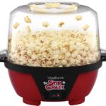 This image shows the result of Crazy Popcorn Machine Electric Hot Oil Popper