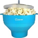 This image shows the result of The Original Salbree Microwave Popcorn Popper