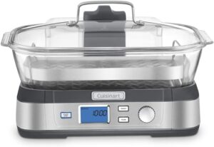 This image shows the result of Cuisinart Cook Fresh Digital Glass Steamer