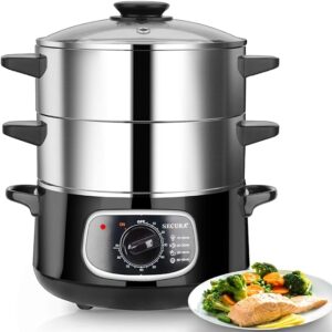 This image shows the result of Secura 2 Stainless Steel Food Steamer