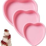 This image shows the result of Silicone Heart Shaped Cake Pans Heart