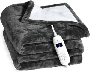 This image shows the result of Medical king Heated Blanket Machine Washable