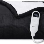 This image shows the result of Bedsure Heated Blanket Electric Throw