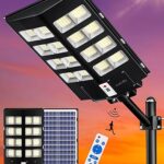 This image shows the result of 3200W Solar Street Outdoor security Flood Lights