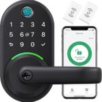 his image shows the result of Smart Door Handle Lock with Yamiry Fingerprint