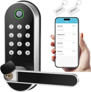 This image shows the result of Keyless-Entry Fingerprint Smart Door Lock