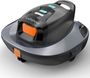 This image shows the result of Cordless Robotic Pool Cleaner Portable