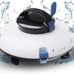 This image shows the result of Lydsto Cordless Robotic Pool Cleaner