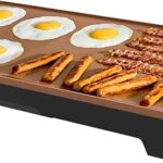 This image shows the result of BELLA XL Electric Ceramic Titanium Griddle