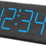 This image shows the result of Desk Electric Clock with Large Numbers USB Port