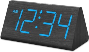 This image shows the result of Desk Electric Clock with Large Numbers USB Port