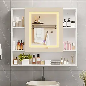 This image shows the result of Bathroom Storage Cabinet with Single Door Surface