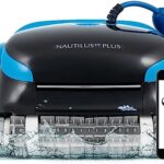 This image shows the result of Dolphin Automatic Robotic Pool Vacuum Cleaner