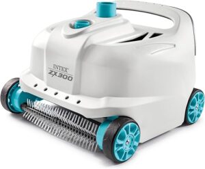 This image shows the result of Deluxe Pressure-Side Ground Automatic Pool Cleaner