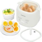 This image shows the result of Electric Egg Cooker With Auto Shut Off And Alarm