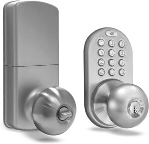 This image shows the result of MiLocks TKK-02SN Tkk-Sn Digital Door Knob