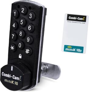 This image shows the result of FJM Security Combi-Cam Smart Electronic Lock