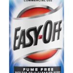 This image shows the result of Easy-Off Fume Free Oven Cleaner Spray Lemon