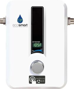 This image shows the result of EcoSmart ECO 11 Electric Tankless Water Heater