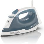 This image shows the result of DECKER Easy Steam Compact Iron for Clothes