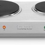 This image shows the result of Cuisinart Countertop, Double Burner, Silver