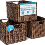 BIRDROCK HOME Storage Shelf Organizer Baskets