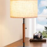 This image shows the result of EDISHINE Mid Century Table Lamp