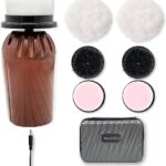 Portable Plug-in Electric Shoe Shine Kit with Two Sets