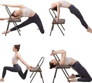 This image shows the result of BODY RHYTHM Yoga Auxiliary Chair