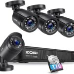 ZOSI 3K 5MP Lite Home Security Camera System