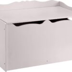 Amazon Basics Kids Toy Box Wooden Organizer