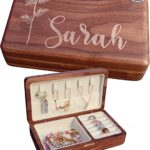 Custom Wooden Jewelry Box Personalized Jewelry