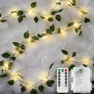 suddus Vine with Fairy Lights Battery Operated