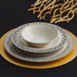 This image shows the result of 24 Piece Dinnerware Sets for Modern Style