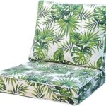 Outdoor Seat/Back Deep Chair Cushion Set for Patio