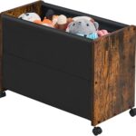 Wooden Toy Box for Boys Girls for Living Room