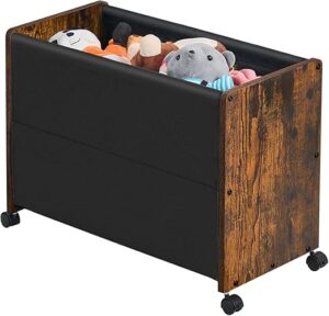 Wooden Toy Box for Boys Girls for Living Room