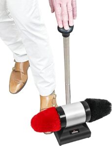 JOUNJIP Electric Shoe Shine Polisher with Natural Lamb